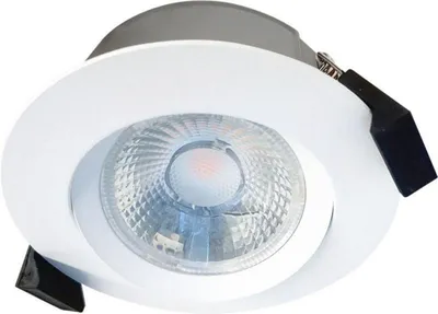 Alasvalo Unilamp Tilt Eco Ip44 8W 3K White