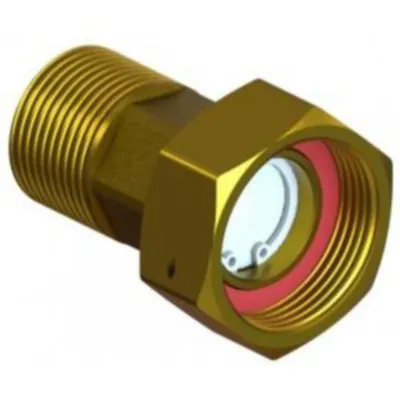 Vesimittariliitin Takaiskulla 3/4X1/2 Hela 381