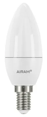 LED-lamppu Airam Pro DIM kynttiläkupu