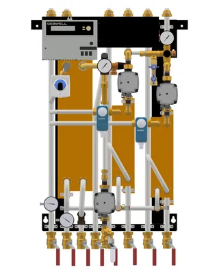 Lämmönjakokeskus G-Power 3/100 A/Ouman