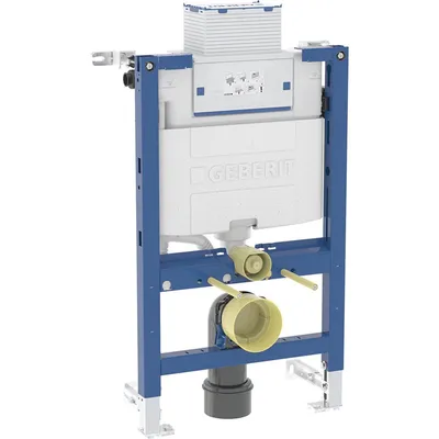 Asennusteline Seinä-Wc:Lle Duofix Omega 82Cm Matala, Pe-X