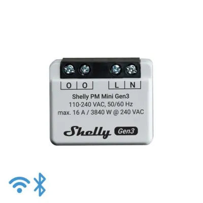 Energiamittari DIN Shelly