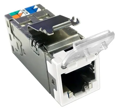 Liitin-Cat6A S Twist Slx Netconnect Pölyluukullinen