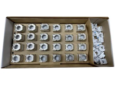 Liitinyksikkö Cat6A Utp Eurola Toolless Pölyl. 24-Pack