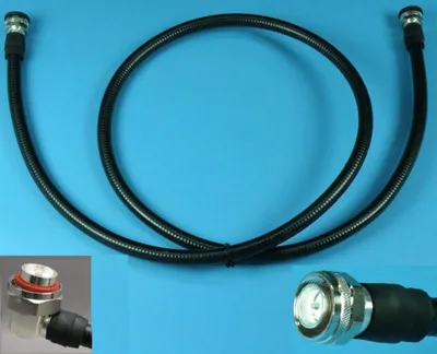 Valmiskaapeli Draka Mnc Jumper 3M 7/16M/M90 Bhf