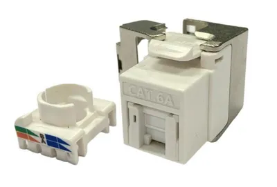 Liitin-Cat6A La-Cat Rj45 Keystone Liitin Cat6A Utp