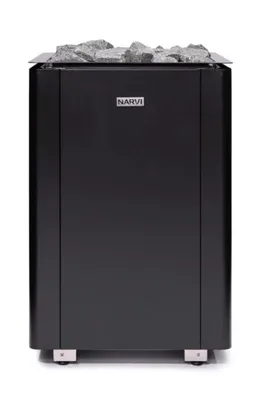 Lattiakiuas Narvi Ultra 15,0 Kw Musta