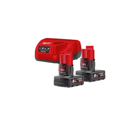 Akkusetti Milwaukee M12 Nrg-602