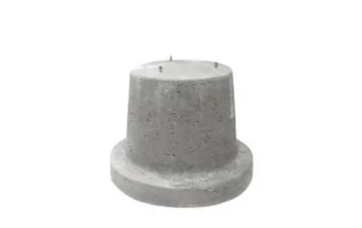 Kiinnikepanta 60Mm Pylväälle Roska-Astioille