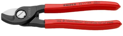 Kaapelileikkuri 15/165 Knipex 9511165Sb Mv