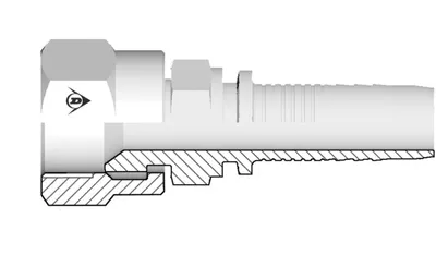 Letkuliitin Jic 37 Sk Dh A50005-06-04