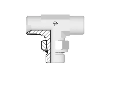 Suunnattava T-Liitin Bsp Dh 04460-08