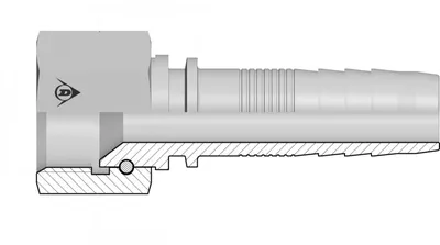Liitin Jic-24-20 Pt + Dh A13005-24-20