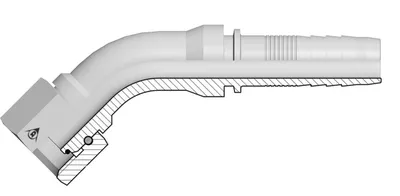 Liitin Bsp-45-16-16 Pt + Dh A13061-16-16