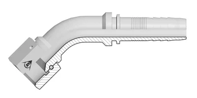 Liitin Jic-45-12-12 Pt+ Dh A13064-12-12